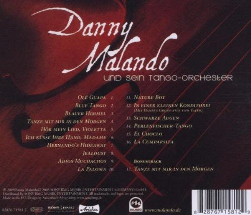 Danny Malando : Tango Klassiker (CD, Comp)