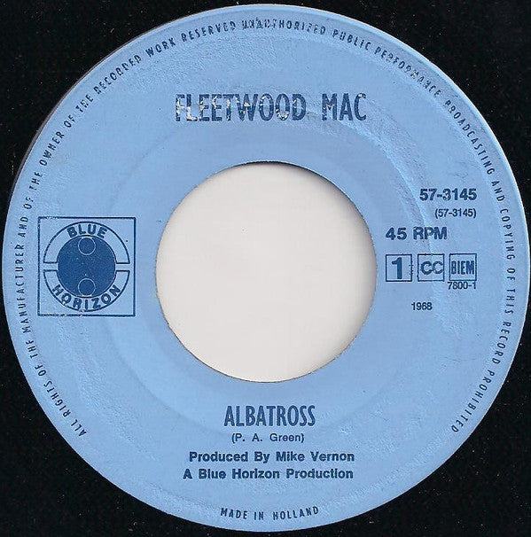 Fleetwood Mac : Albatross (7", Single, Mono)