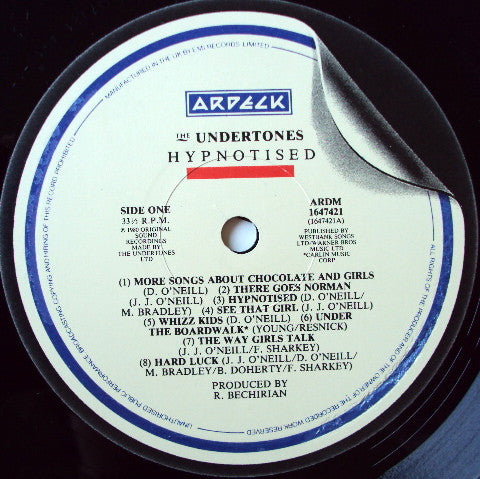 The Undertones : Hypnotised (LP, Album, RE)