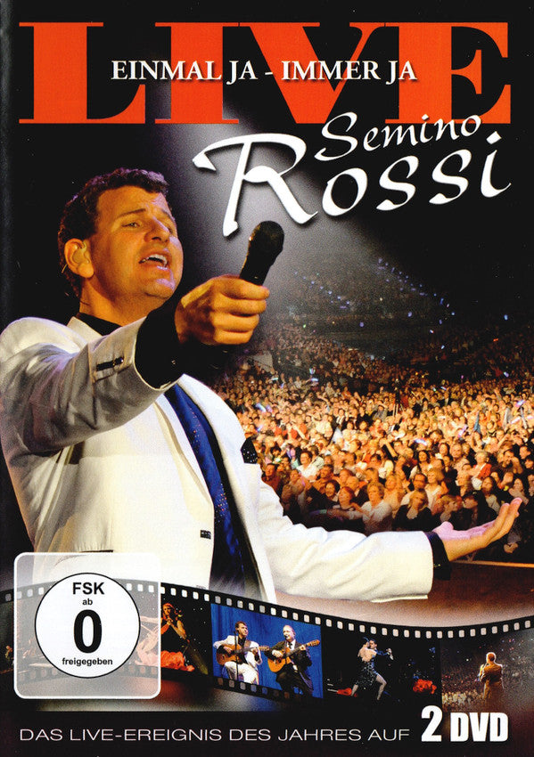 Semino Rossi : Einmal Ja - Immer Ja (Live) (2xDVD-V, PAL, All)