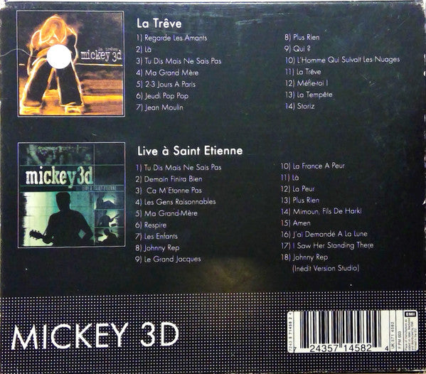 Mickey 3D : La Trêve  / Live À Saint Etienne (CD, Album, RE + CD, Album, RE + Box, Comp, Ltd)