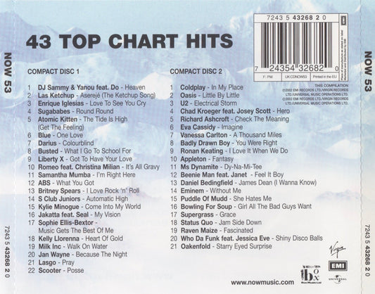 Various : Now That's What I Call Music! 53 (2xCD, Comp)