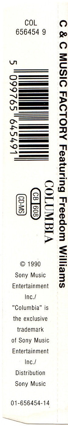 C + C Music Factory Featuring Freedom Williams : Gonna Make You Sweat (Everybody Dance Now) (CD, Maxi)