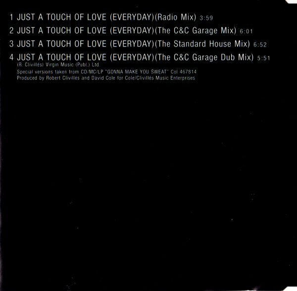 C + C Music Factory : Just A Touch Of Love (Everyday) (CD, Maxi)