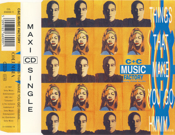C + C Music Factory Featuring Freedom Williams : Things That Make You Go Hmmm... (CD, Maxi)