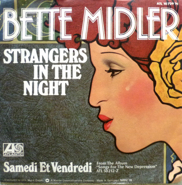 Bette Midler : Strangers In The Night (7", Single)