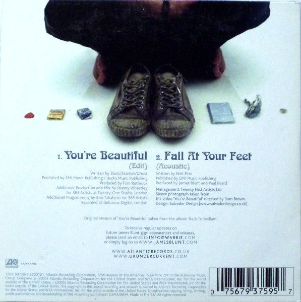 James Blunt : You're Beautiful (CD, Single, Car)