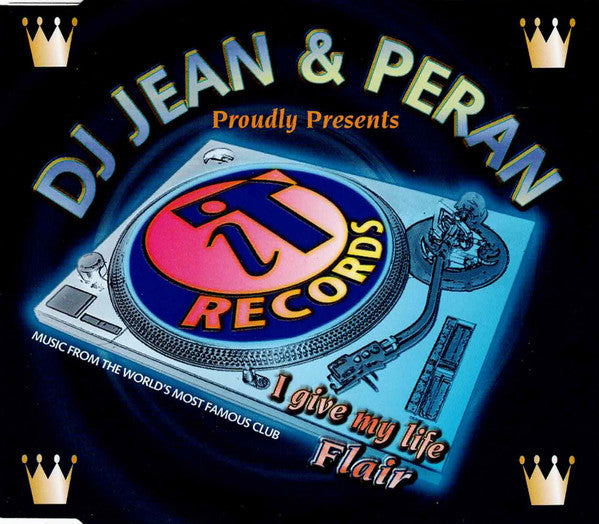 DJ Jean & Peran : I Give My Life / Flair (CD, Maxi)