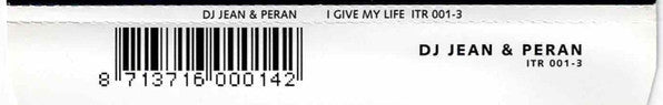 DJ Jean & Peran : I Give My Life / Flair (CD, Maxi)