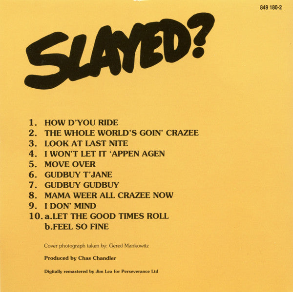 Slade : Slayed? (CD, Album, RE, RM)