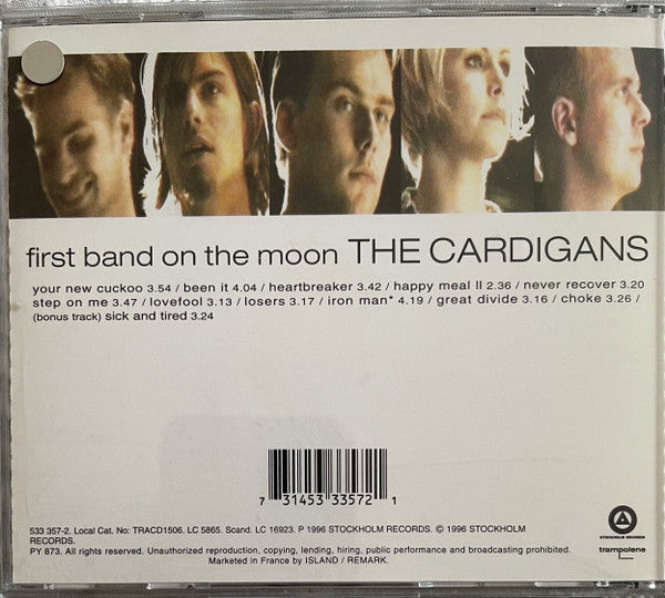 The Cardigans : First Band On The Moon (CD, Album)