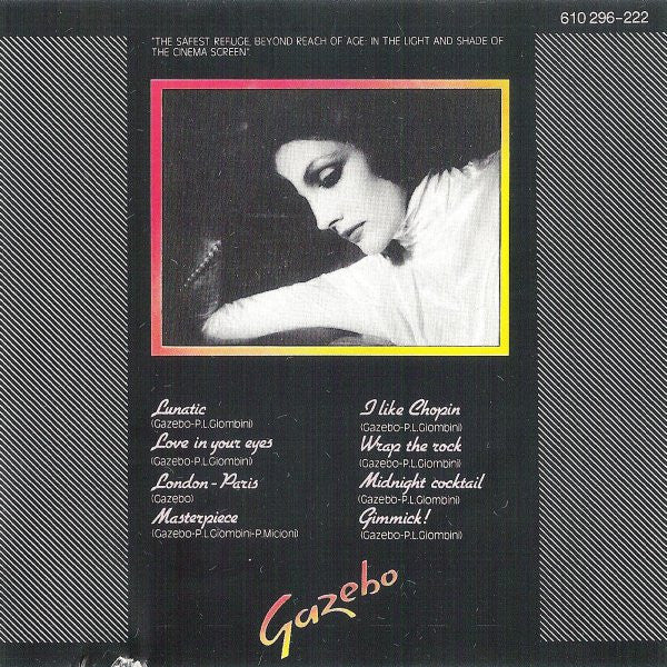 Gazebo : I Like Chopin (CD, Album, RP)