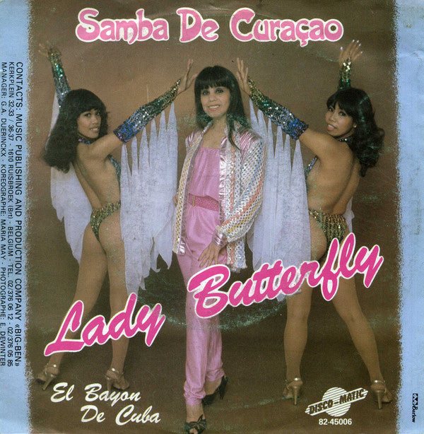 Lady Butterfly : Samba De Curaçao (7", Single)