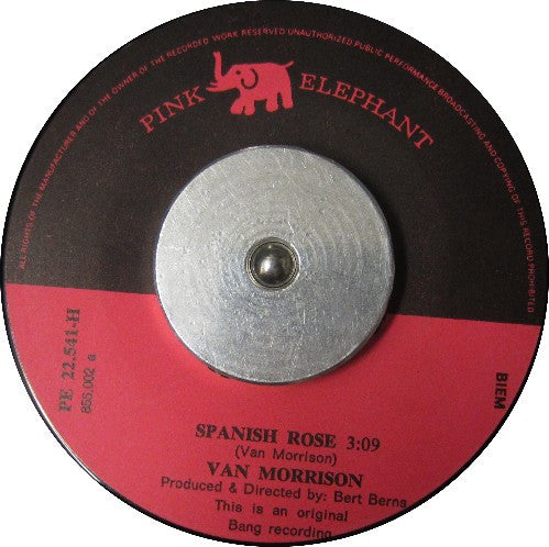 Van Morrison : Spanish Rose (7", Lar)