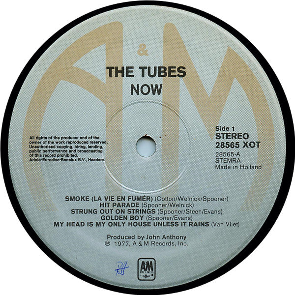 The Tubes : Now (LP, Album)