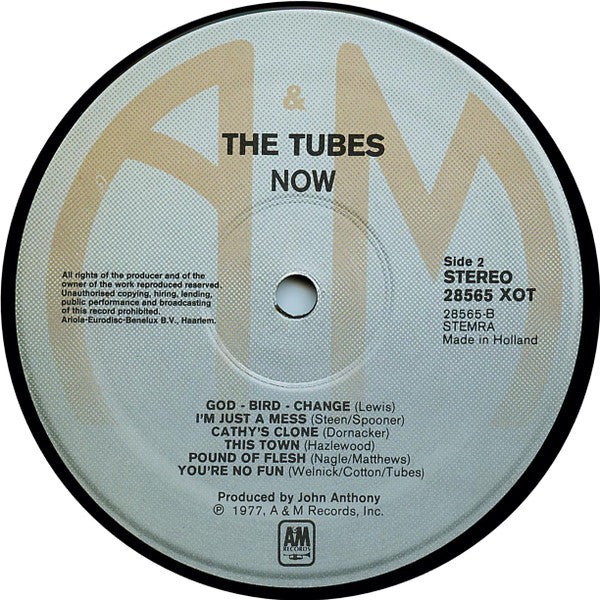 The Tubes : Now (LP, Album)