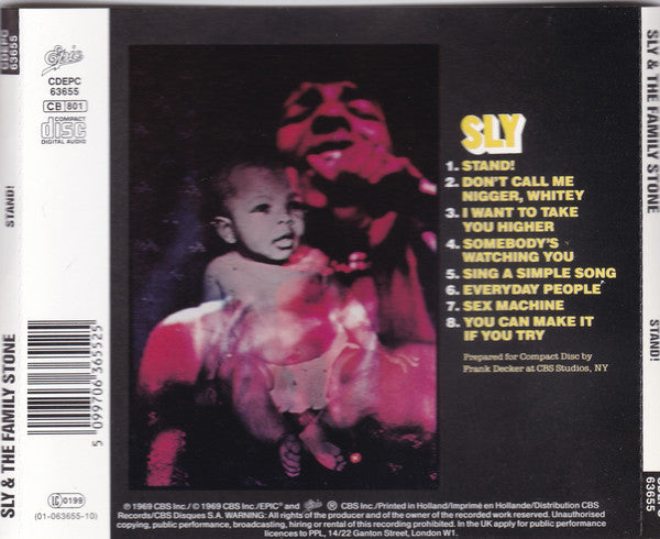 Sly & The Family Stone : Stand! (CD, Album, RE, RP)