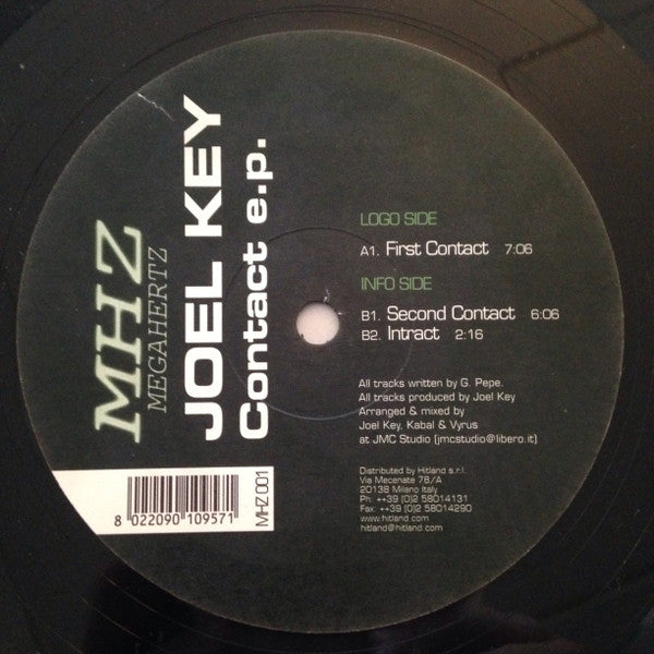 Joel Key : Contact E.P. (12", EP)