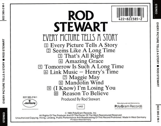 Rod Stewart : Every Picture Tells A Story (CD, Album, RE)