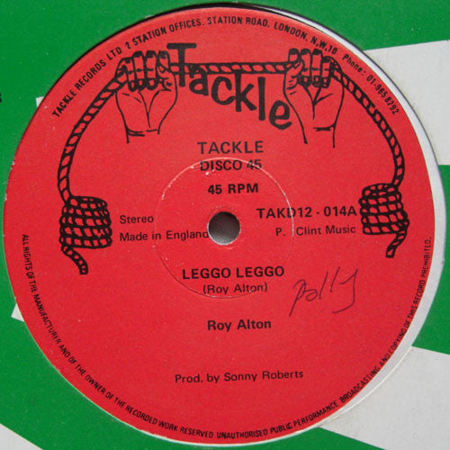 Roy Alton : Leggo Leggo (12")