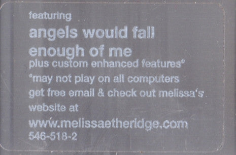 Melissa Etheridge : Breakdown (CD, Album, Enh)