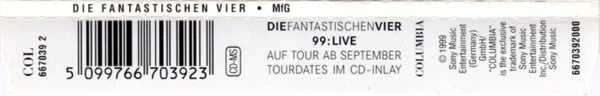 Die Fantastischen Vier : MfG (Mit Freundlichen Grüßen) (CD, Maxi)