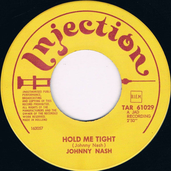 Johnny Nash : Hold Me Tight / Cupid (7", Single)