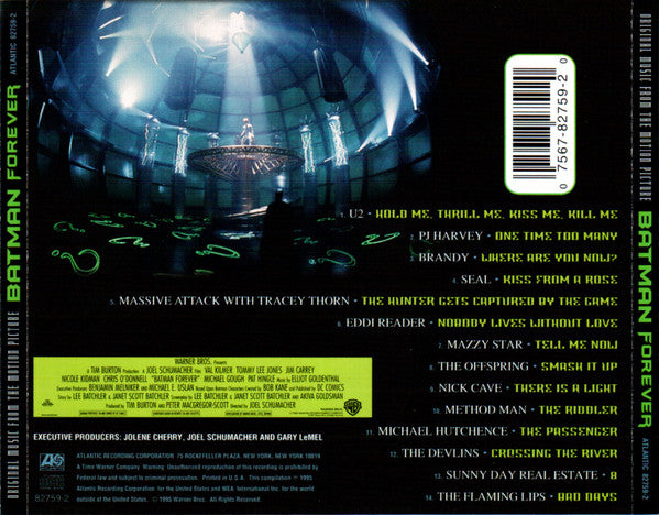Various : Batman Forever (Original Music From The Motion Picture) (CD, Album)