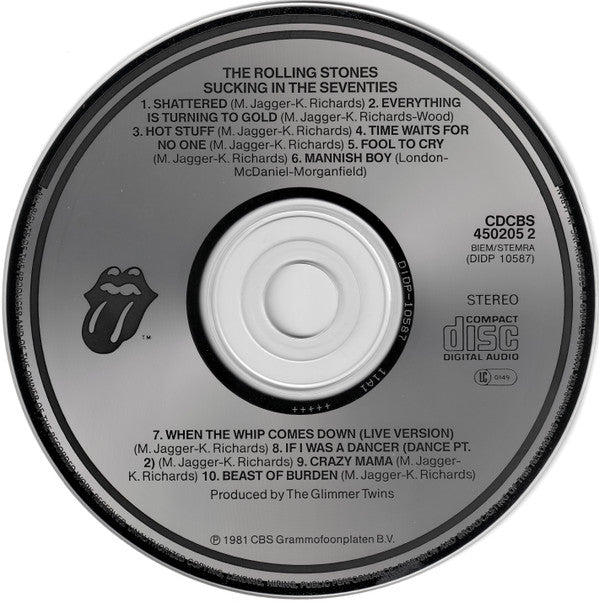 The Rolling Stones : Sucking In The Seventies (CD, Comp, RE, RM)
