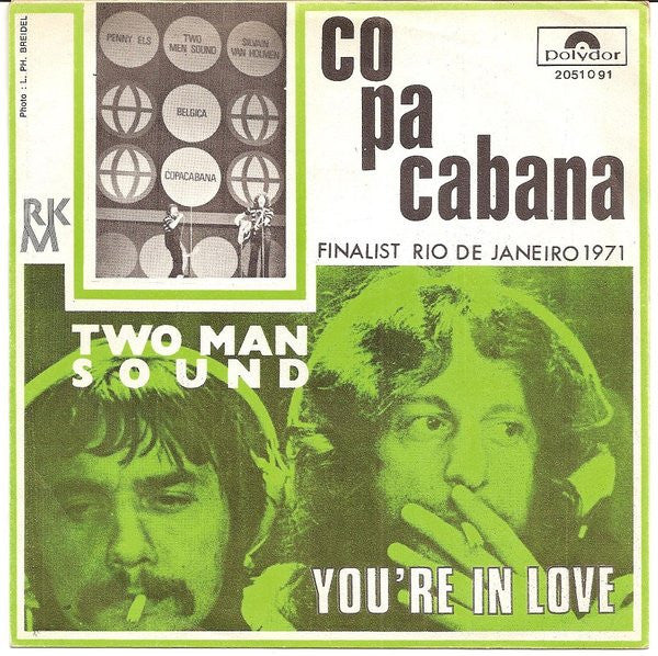 Two Man Sound : Copacabana (7", Single, Mono)