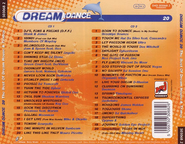Various : Dream Dance 20 (2xCD, Comp)
