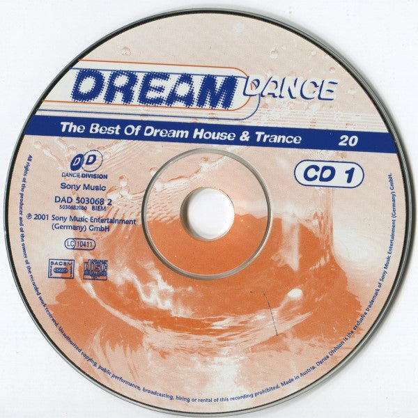 Various : Dream Dance 20 (2xCD, Comp)