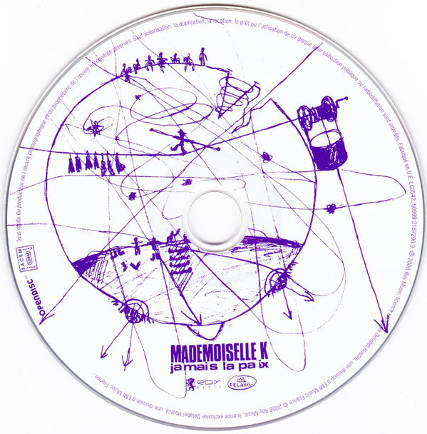 Mademoiselle K : Jamais La Paix (CD, Album + DVD, PAL)