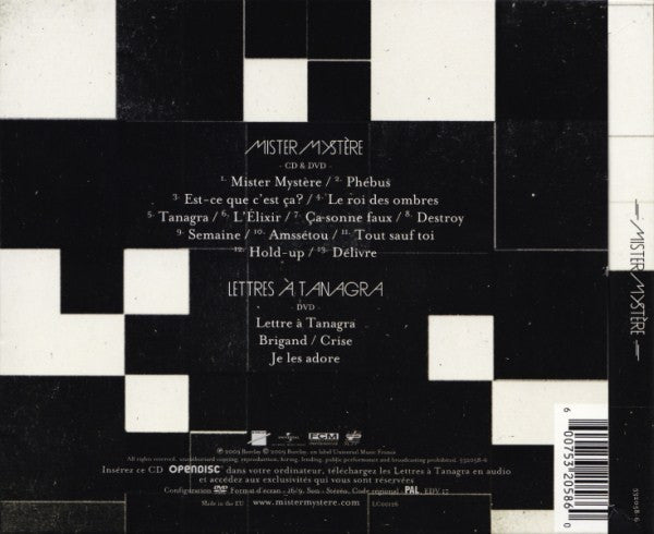 -M- : Mister Mystère (CD, Album, Ope + DVD, PAL)