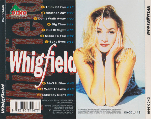 Whigfield : Whigfield (CD, Album)