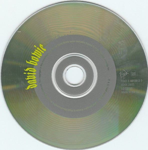 David Bowie : Hours... (CD, Album, Ltd, Len)