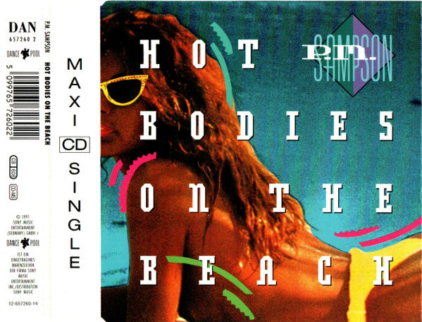P.M. Sampson : Hot Bodies On The Beach (CD, Maxi)
