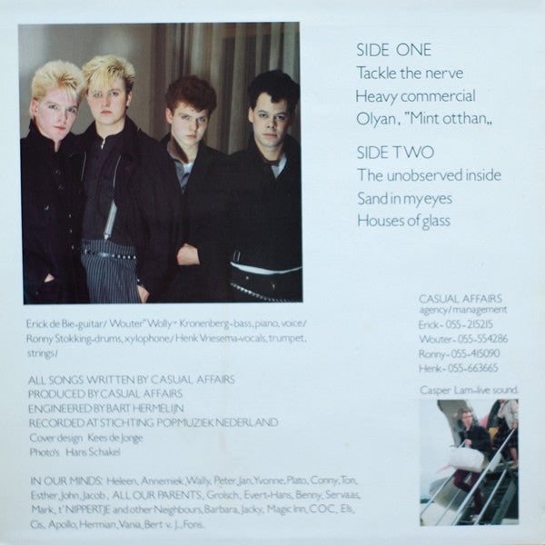 Casual Affairs : Tackle The Nerve (LP, MiniAlbum)