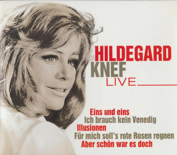 Hildegard Knef : Live (CD, Album, RE)