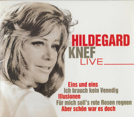 Hildegard Knef : Live (CD, Album, RE)