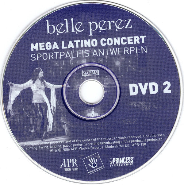Belle Perez : Mega Latino Concert - Sportpaleis Antwerpen (2xDVD-V)