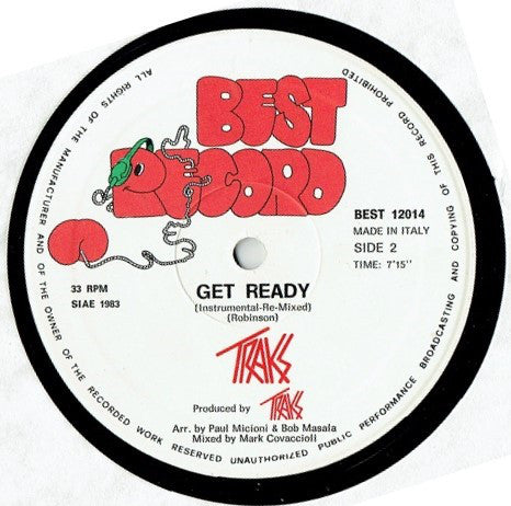 Traks : Get Ready (12")