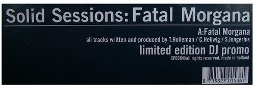 Solid Sessions : Fatal Morgana (12", S/Sided, Ltd, Promo)
