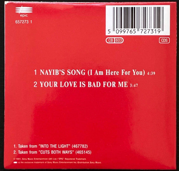 Gloria Estefan : Nayib's Song (I Am Here For You) (CD, Mini, Single)