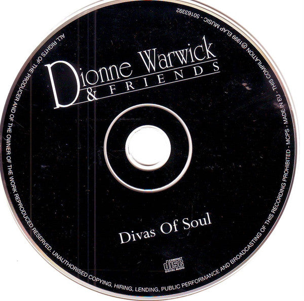 Dionne Warwick : Divas Of Soul (CD, Comp)