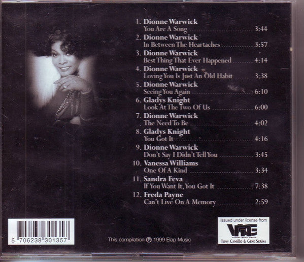 Dionne Warwick : Divas Of Soul (CD, Comp)
