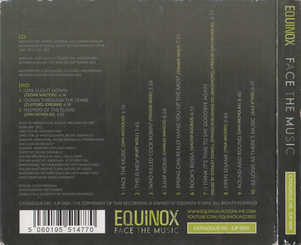 Equinox (90) : Face the Music (CD, Album + DVD-V, Album)