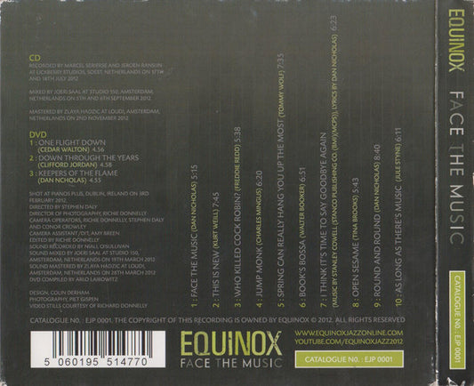 Equinox (90) : Face the Music (CD, Album + DVD-V, Album)