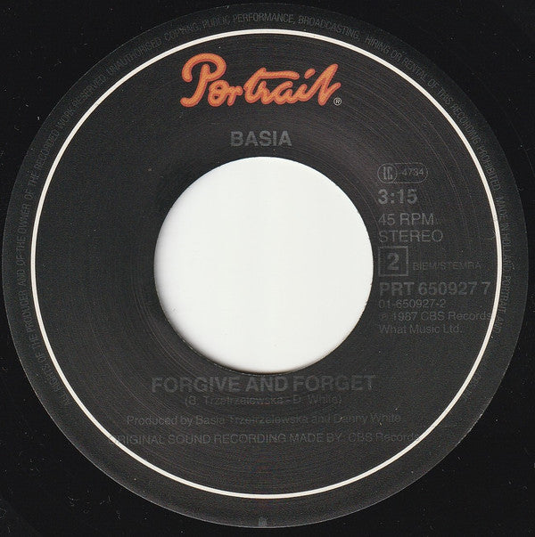 Basia : New Day For You (7", Single)