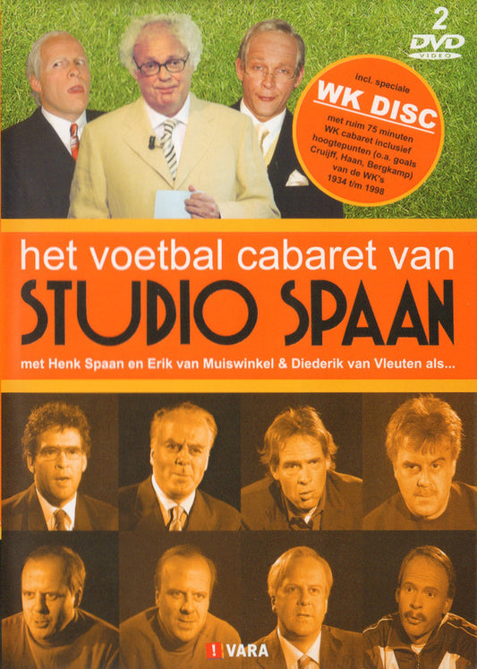 Henk Spaan, Diederik Van Vleuten, Erik van Muiswinkel : Het Voetbal Cabaret van Studio Spaan (2xDVD-V, PAL)